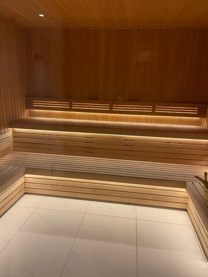 Appartement Standing Face Mont Blanc Piscine 메게브 프랑스