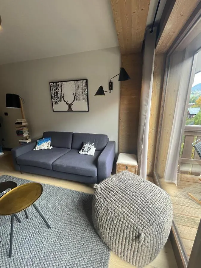 아파트 Appartement Standing Face Mont Blanc Piscine 메게브
