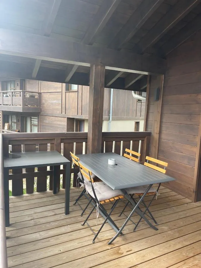 Appartement Standing Face Mont Blanc Piscine 메게브 0*,