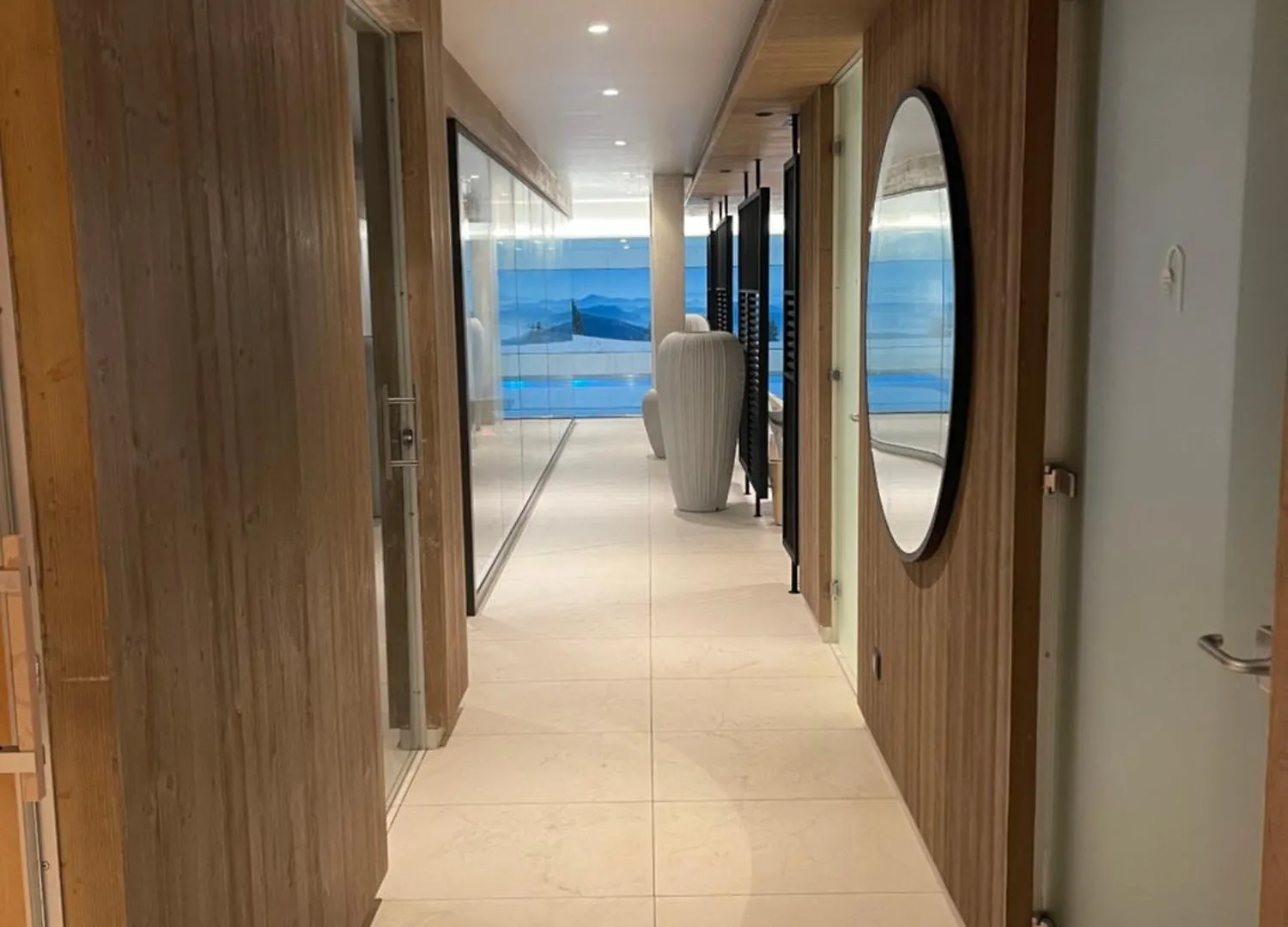 Appartement Standing Face Mont Blanc Piscine 메게브 아파트